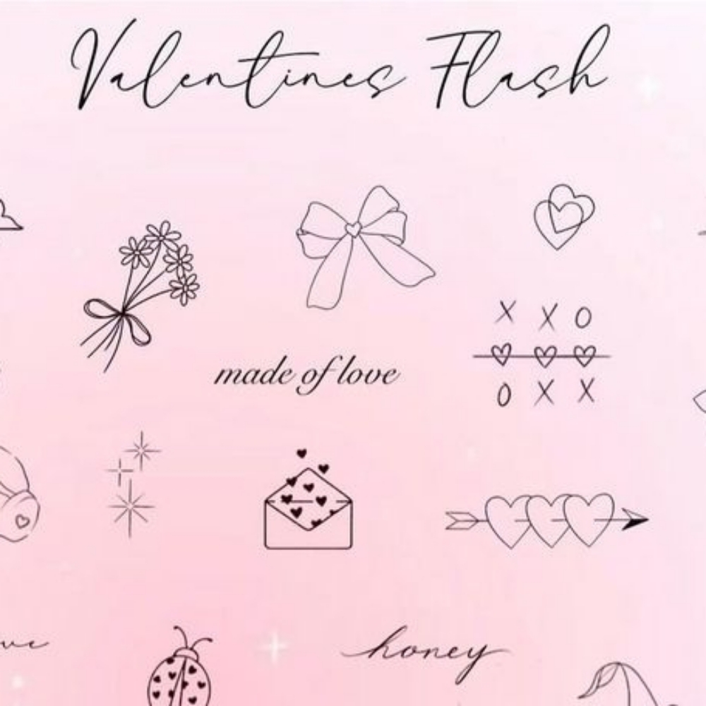 Feb Flash Tattoos at BEAUTY OF SB in Santa Barbara, CA