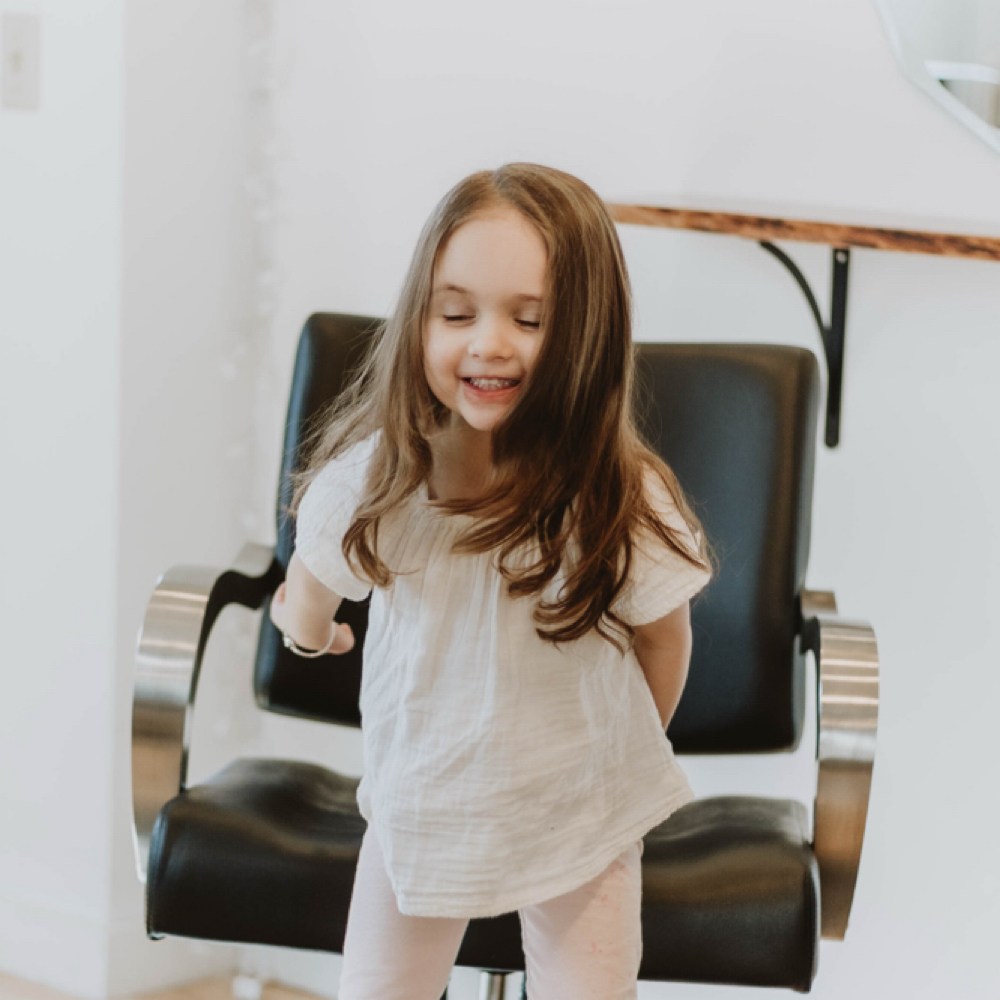Childs Cut at Hilltown Hair Salon in Shelburne Falls, MA