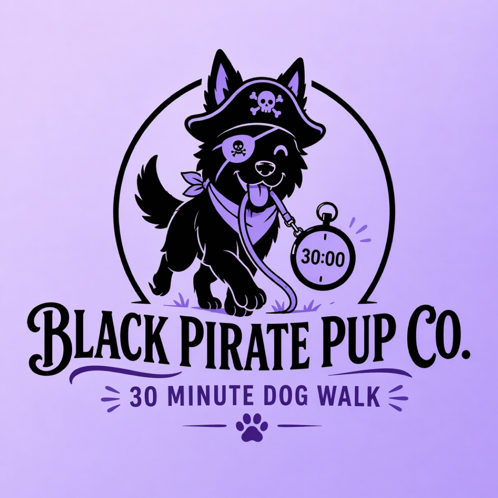 30 Minute Walk at Black Pirate Pup Co Dog Walking Division