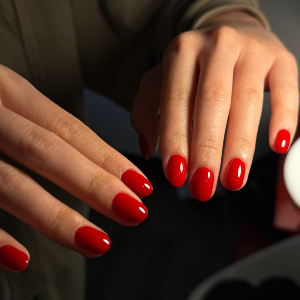 Structured Gel Manicure at Yuwol Nails in Lynnwood, WA