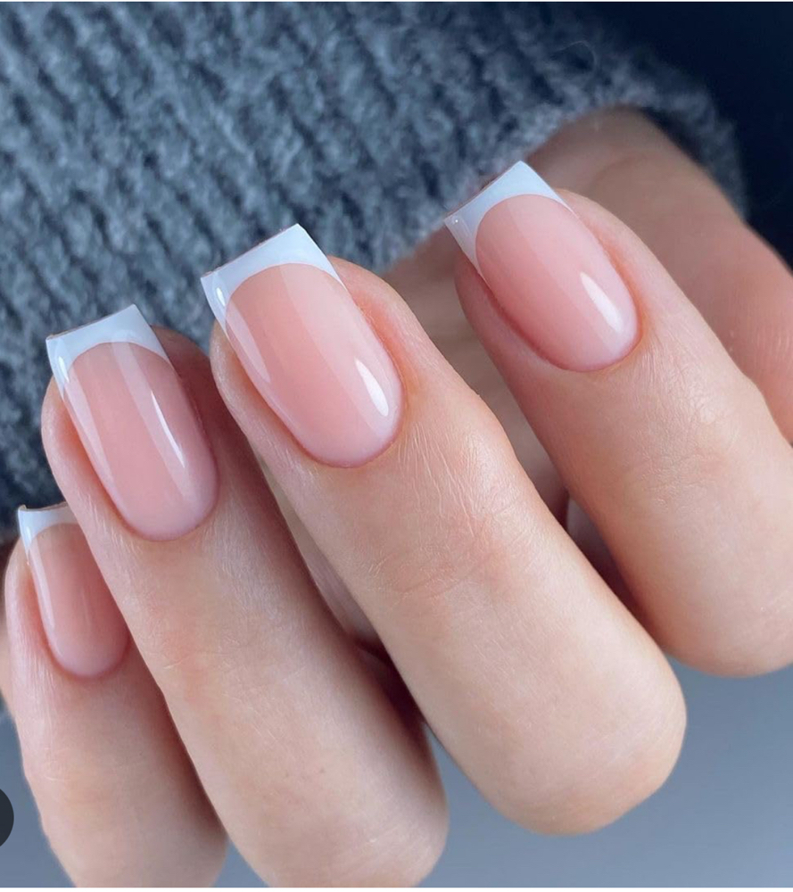Long Nails/ French Design