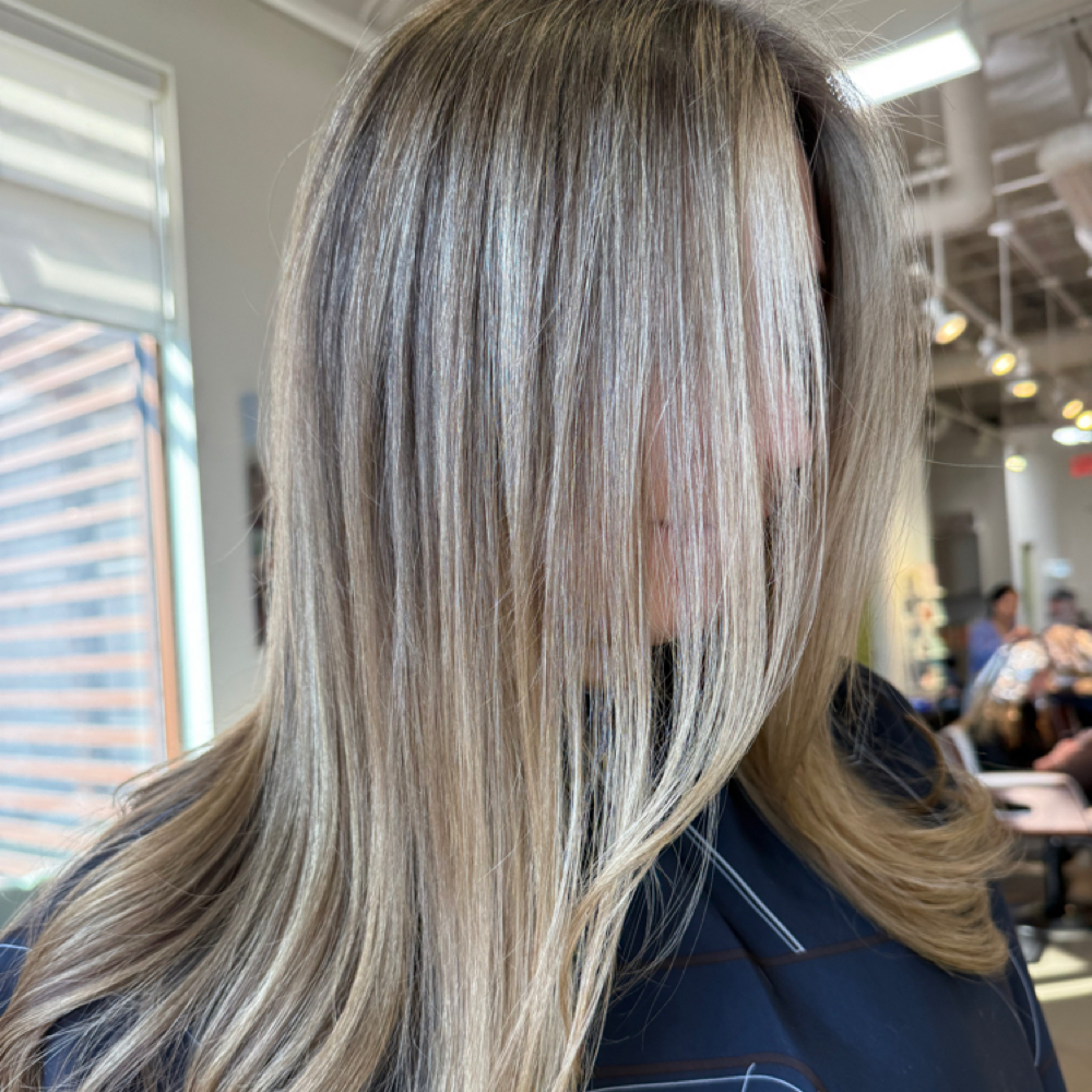 Full Blonding + Gloss at HAIRBYBUDD in Houston, TX
