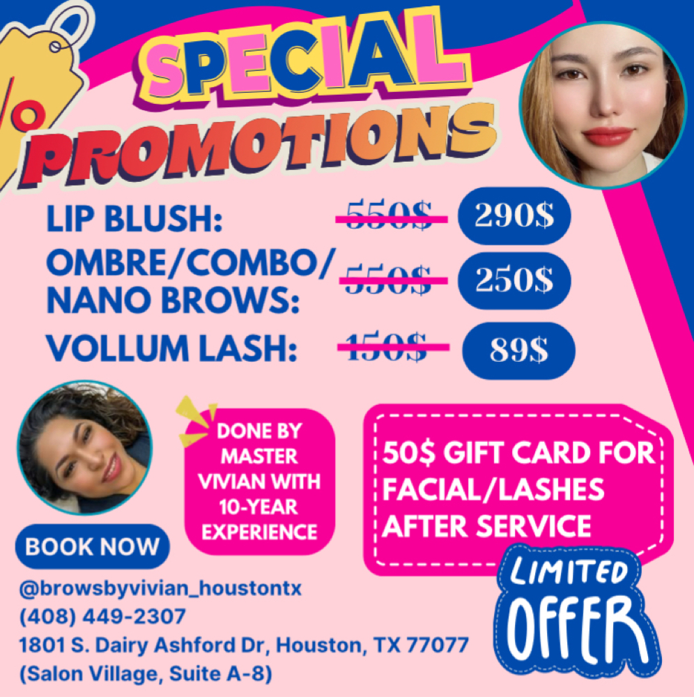 Lip Blush: 3 Years Promotion