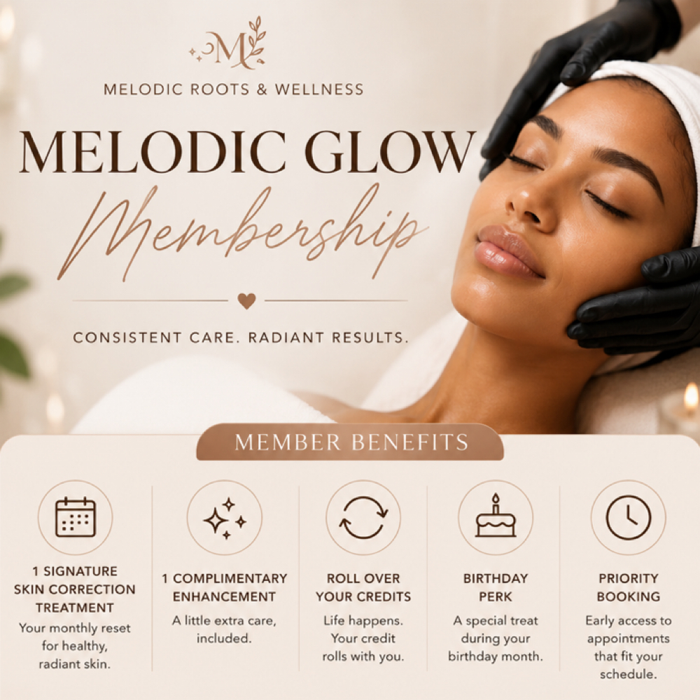 Member Advanced Skin Upgrade at Melodic Roots & Wellness in Windsor Mill MD, MD