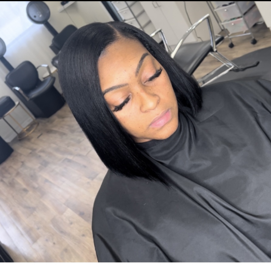 Quick Weave w/ leave out at Silk & Slated Studio in Evansville, IN