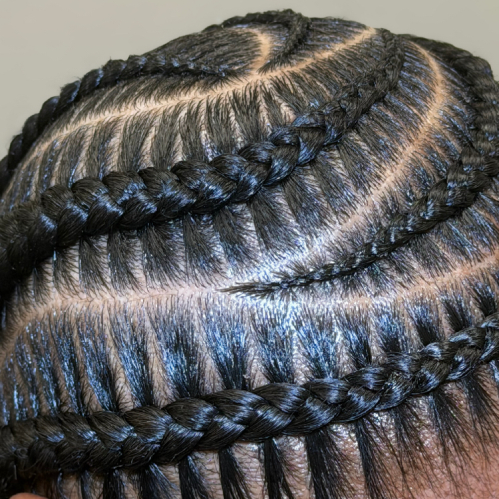 Natural Stitch Braids at Shakira Stylez in Las Vegas, NV