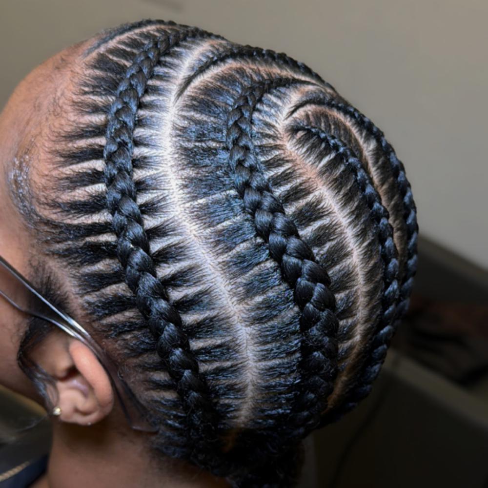Natural Stitch Braids at Shakira Stylez in Las Vegas, NV
