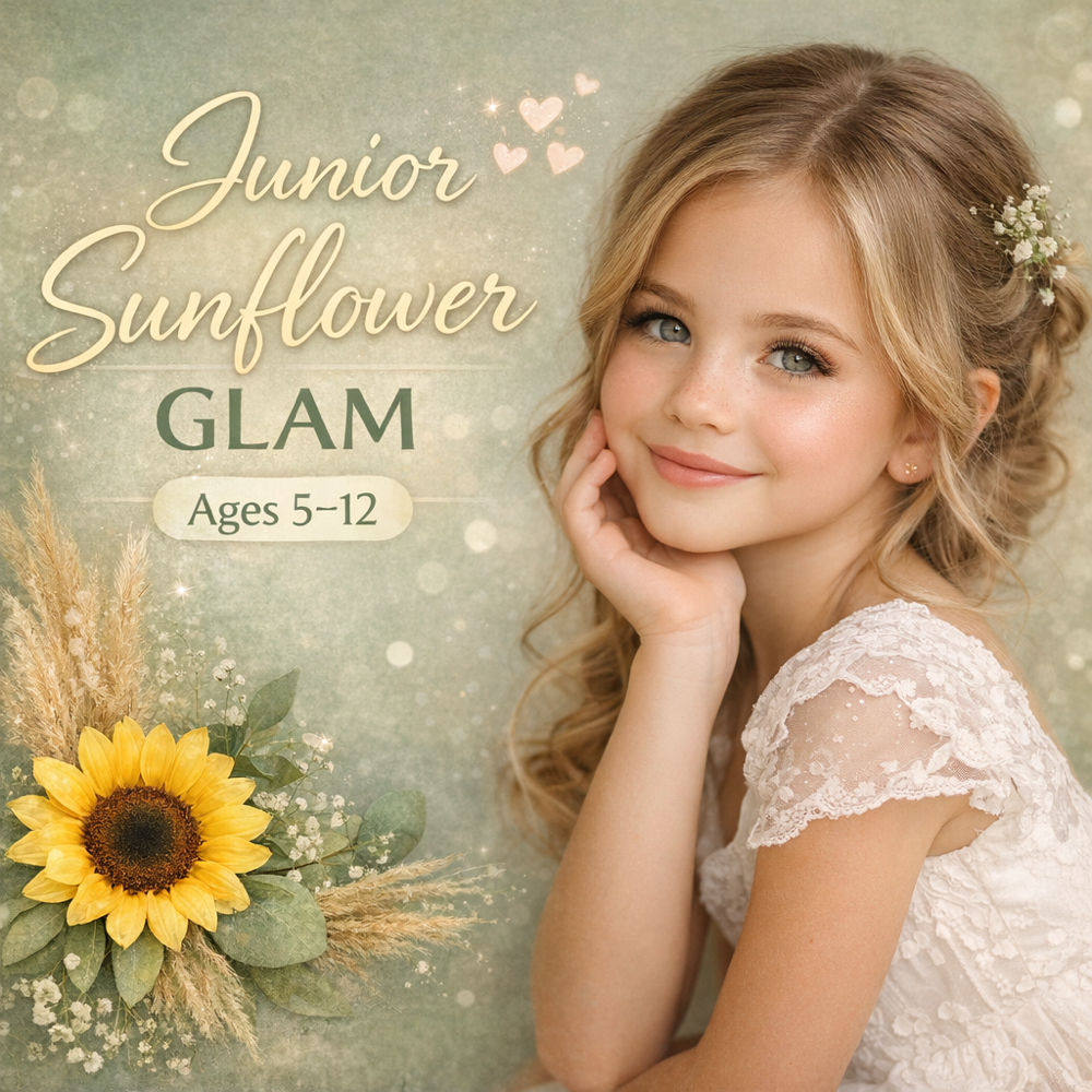 Jr Sunflower Glam at Sunflower Beauty in Whitney, TX