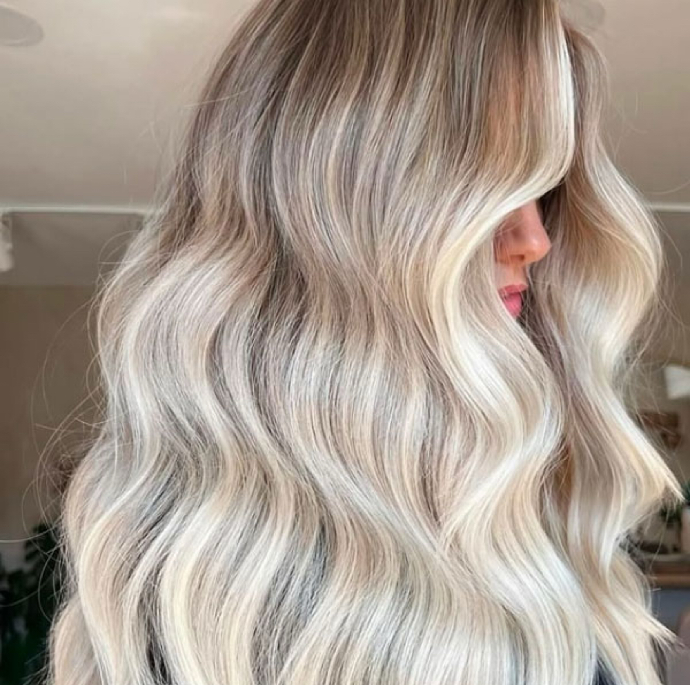 Blonding Balayage| Highlights at The Blend NJ in Pompton Plains, NJ