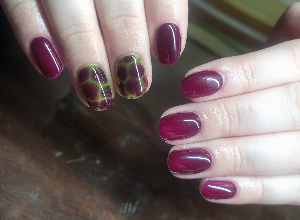 Rubber Base Mani at Strawbbynails in Hilliard, OH