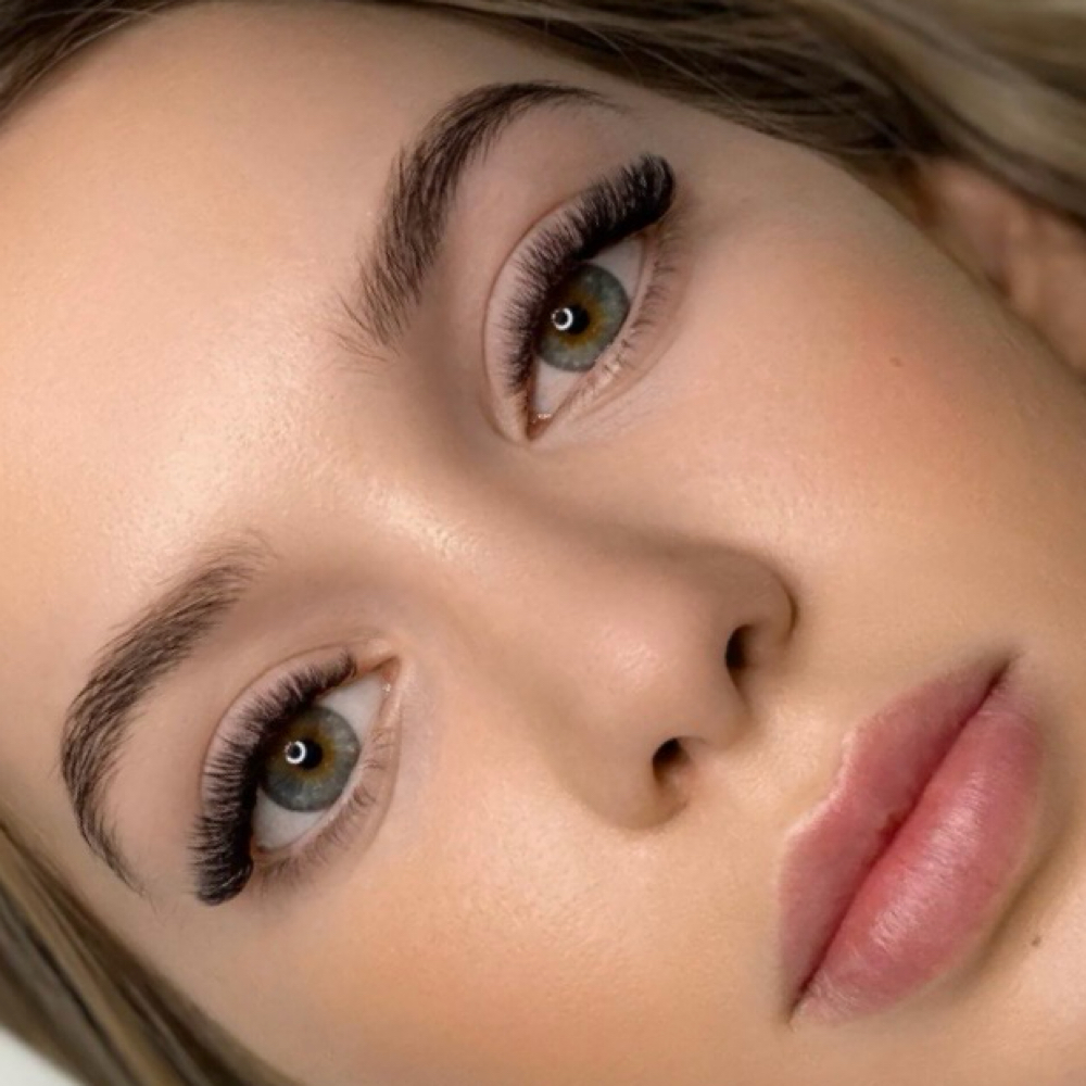 Full Set Volume at DolFace Esthetics & Lashes (Located out of The Perch) in Mount Pleasant, MI