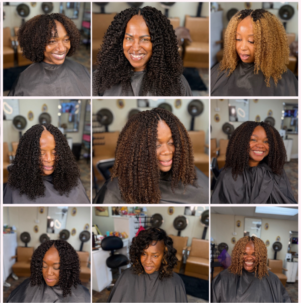 Human Curly Crochet at ConfessUrBeauty, LLC in Lithia Springs, GA