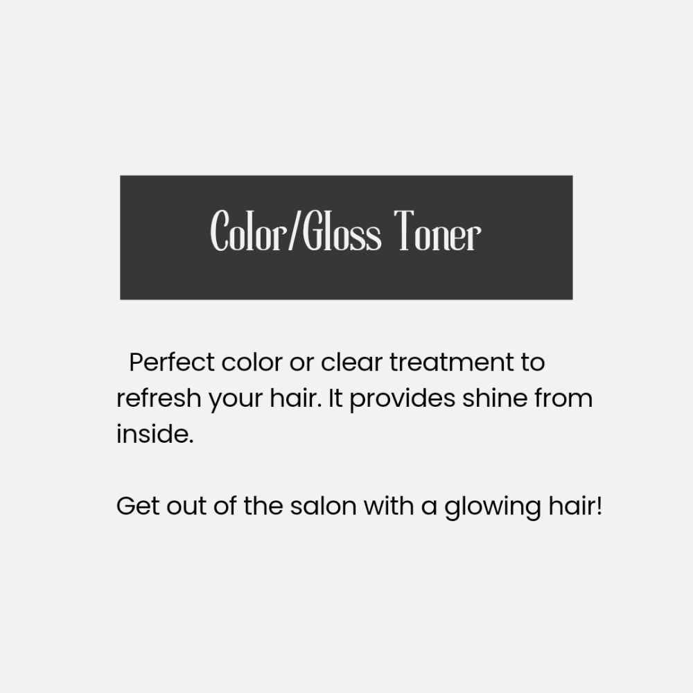 Gloss/Color Toner