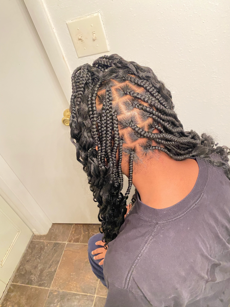 Medium Mid Back Knotlesss