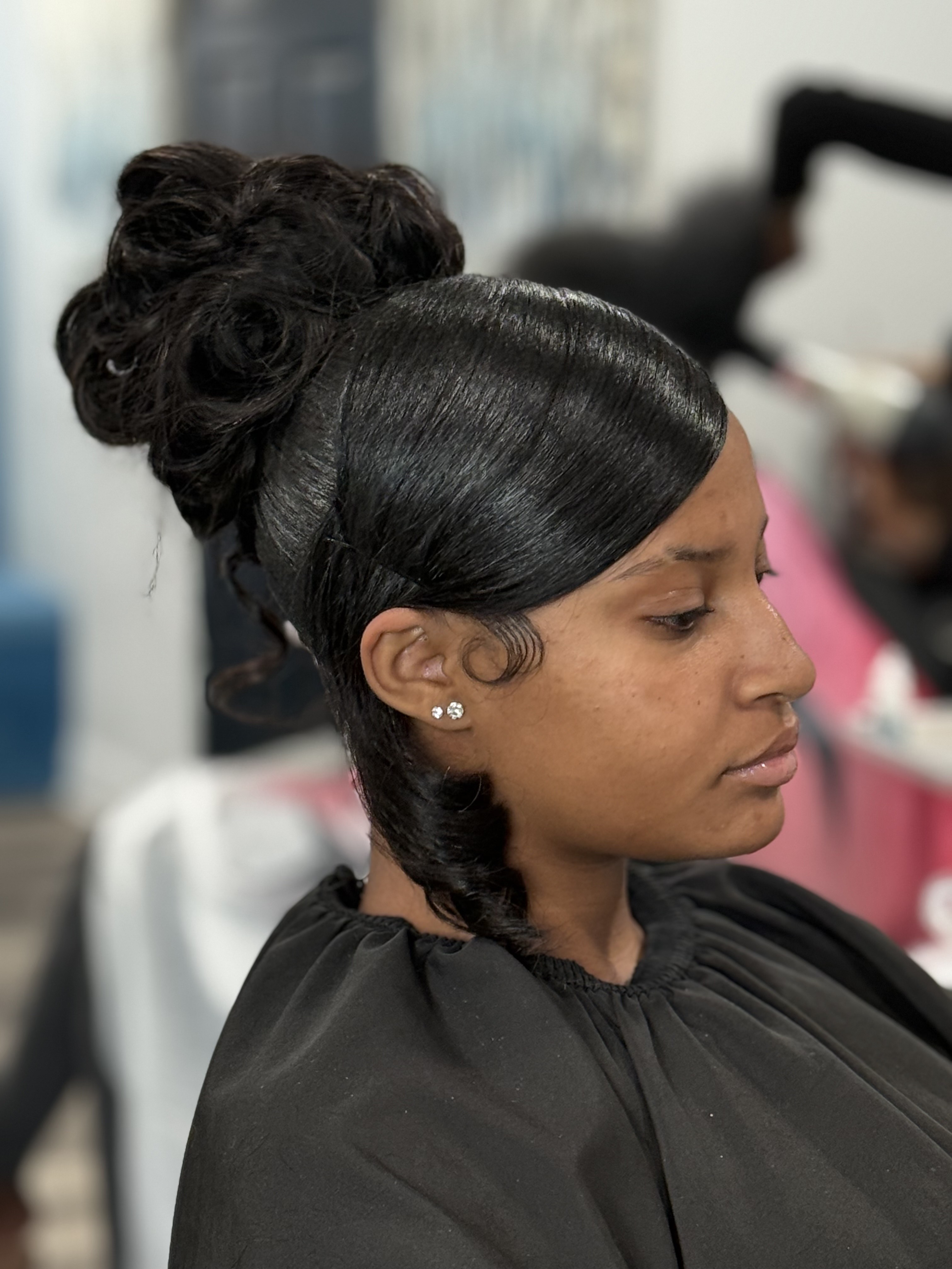 Ponytail Updo