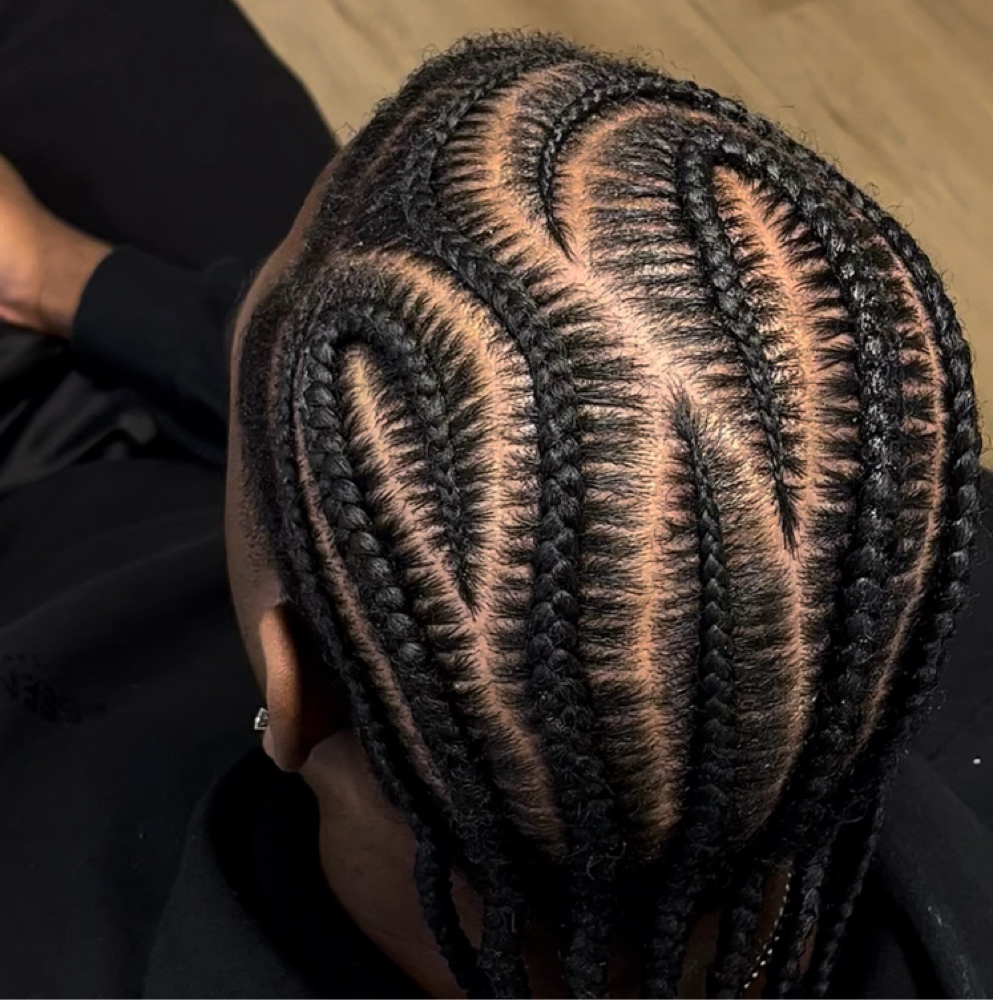 Male Cornrows at ♡ StyledBySojo ♡ in Manchester, CT