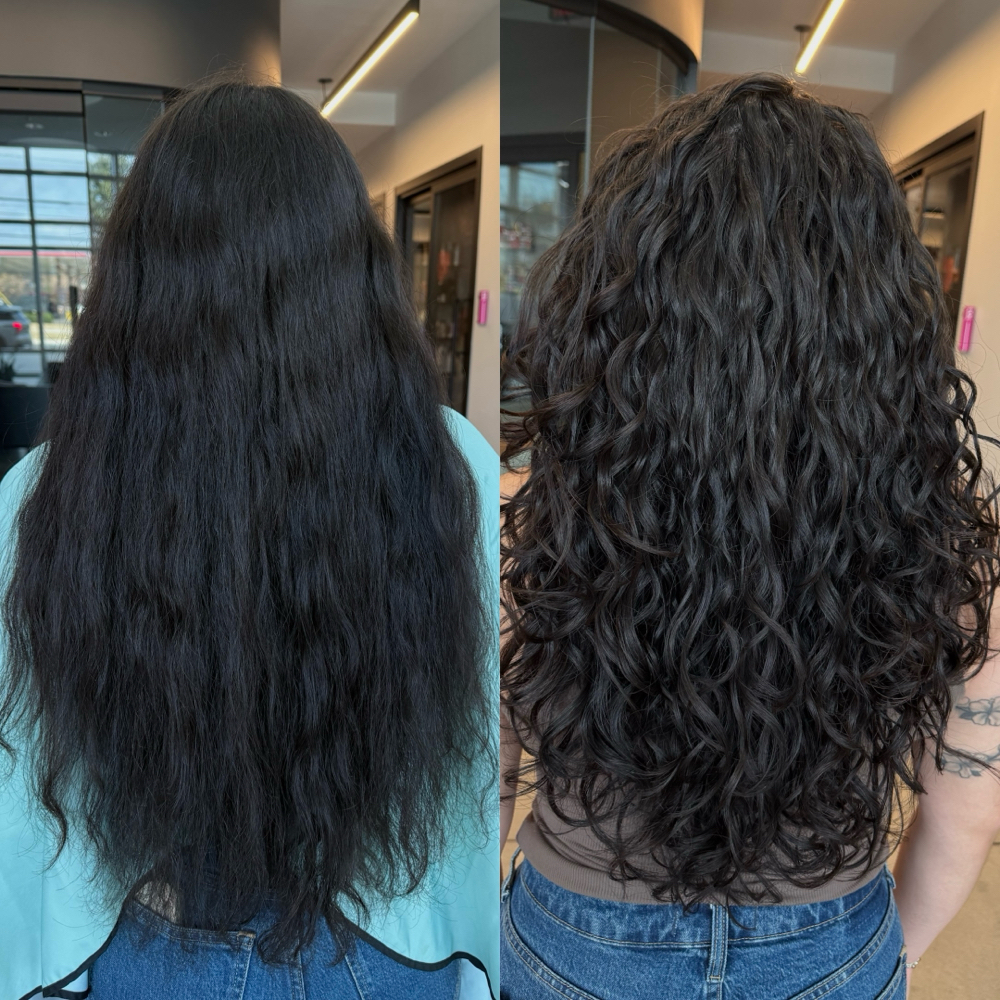 The Curl Awakening 𖦹 NEW CLIENT 𖦹 at Charismatic Curls in Austin, TX