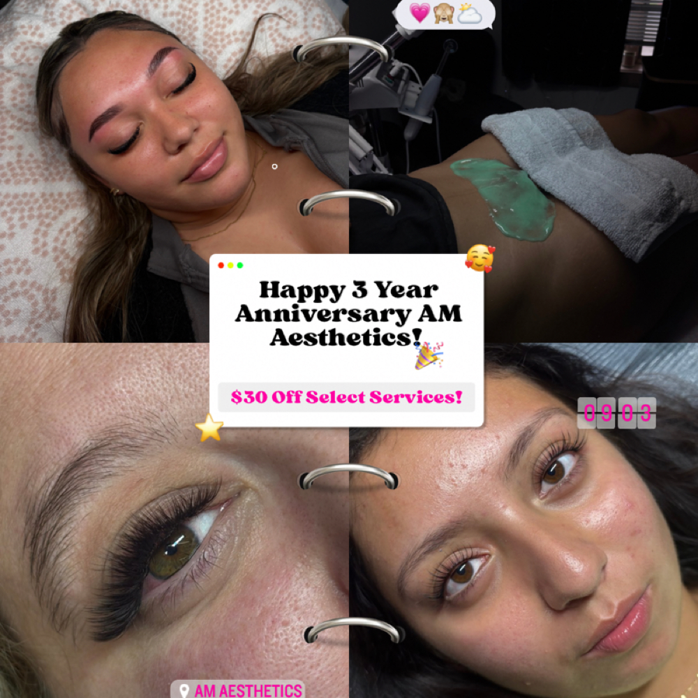 3 Year Anniversary Specials! at Am Aesthetics in Tewksbury, MA
