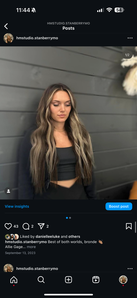 Tape In Hair Extensions Install