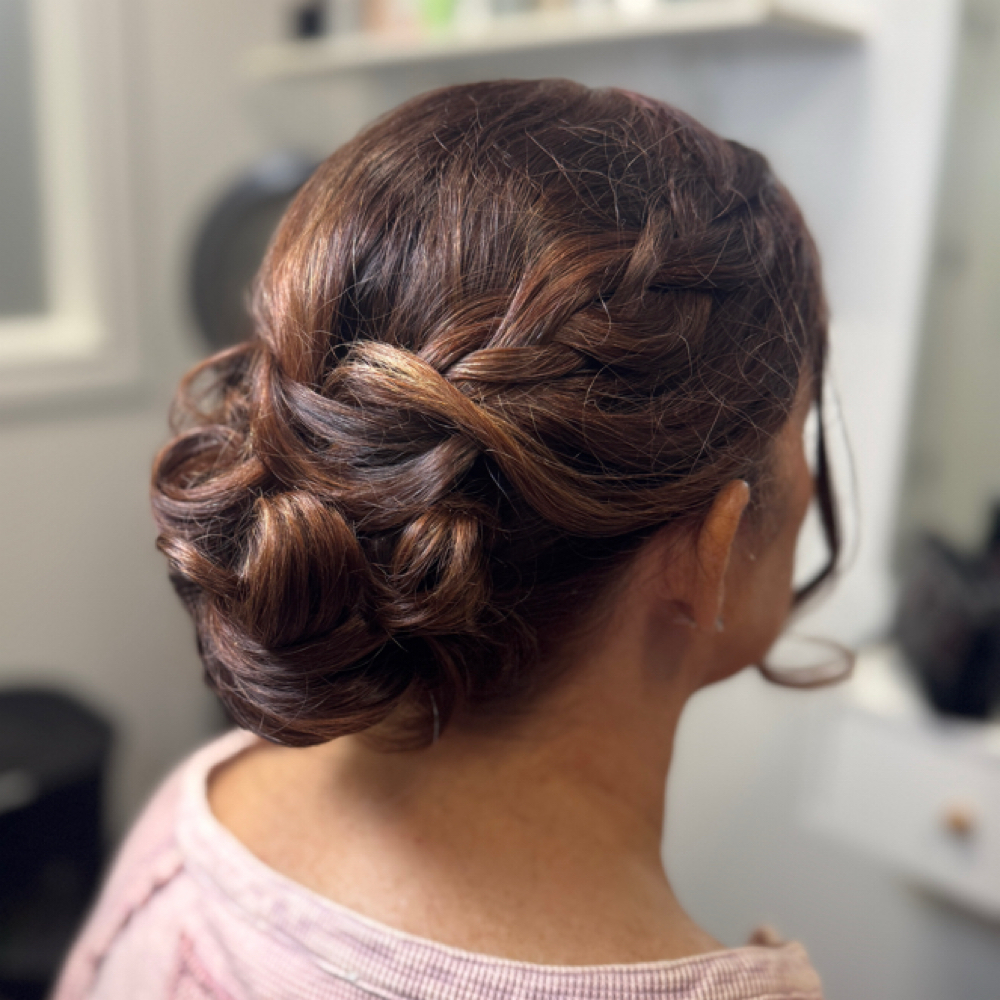 Bridal Hair Trial at HML Cosmetology in Florence, KY