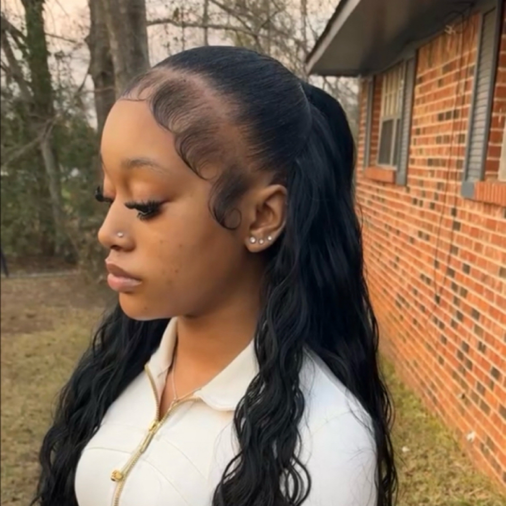 Half Up Half Down QW at HAIRBYREYA in Monroeville, AL