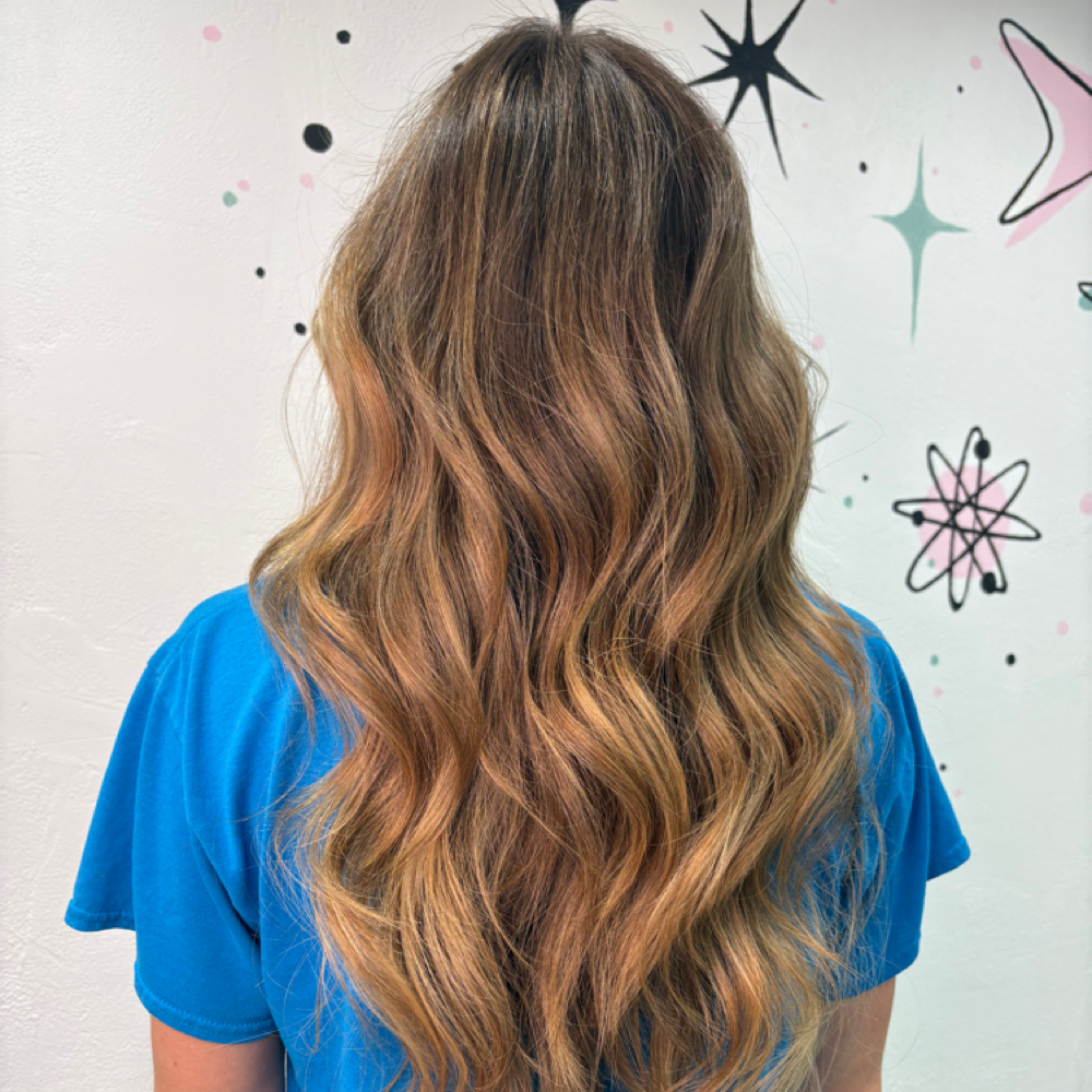 Balayage Highlights at Danikka’s Planet Glam in Elgin, IL
