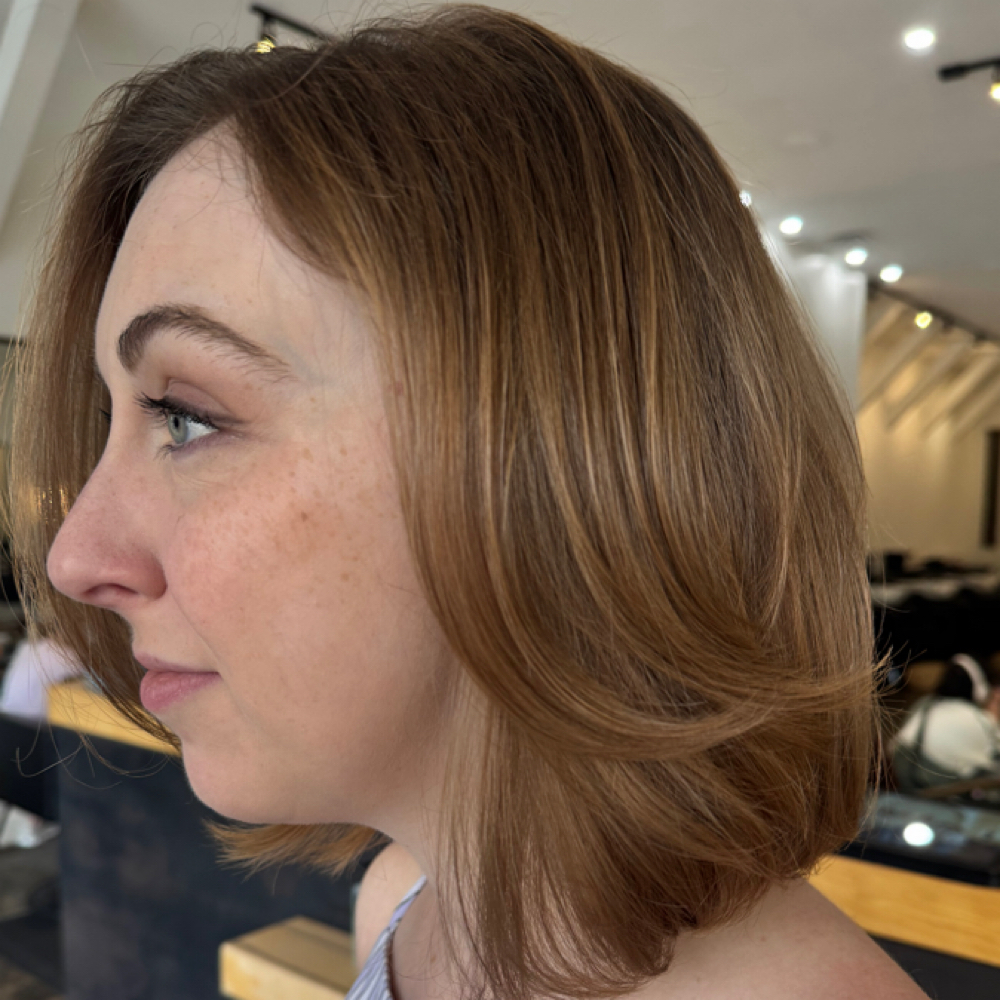 Root Color With Gloss at Crystal Rose Beauty in Pearland, TX