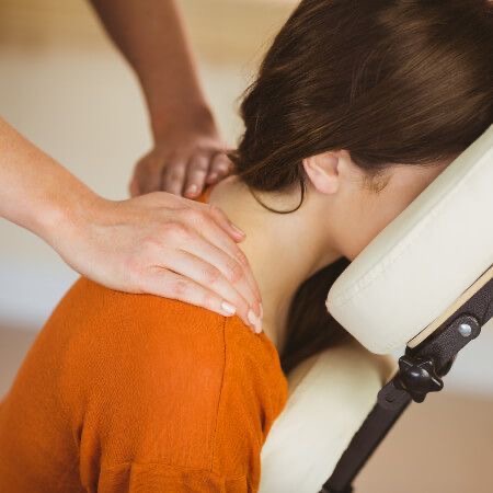 20 Minute- Chair Massage In Studio