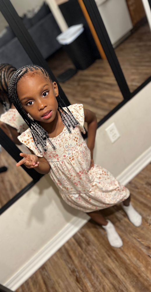 Kid Braids W/ Weave at Braided Perfection in Fayetteville, AR