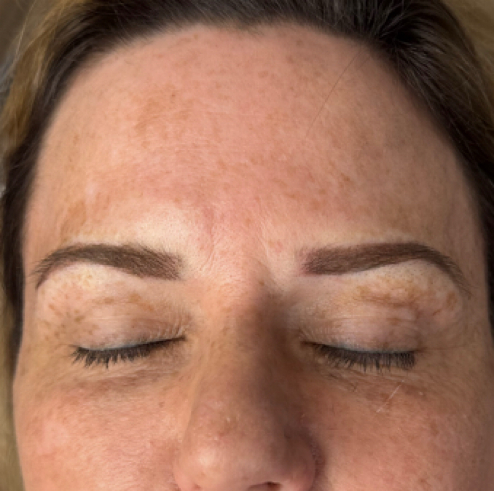 PMU Powder Brows at Bronzed Beauty Bar in Edina, MO