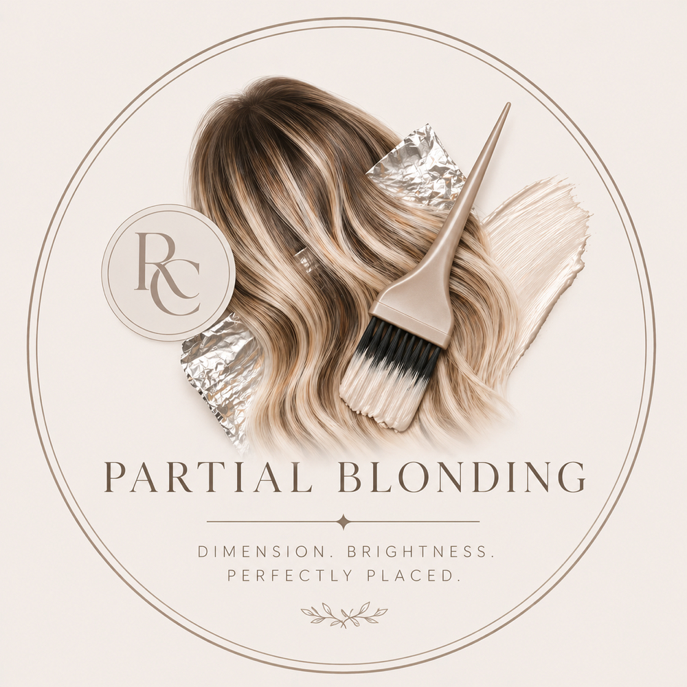 Partial Custom Blonding + Haircut at The Renewed Edit by Sarah Wiese Hair in Sterling, VA