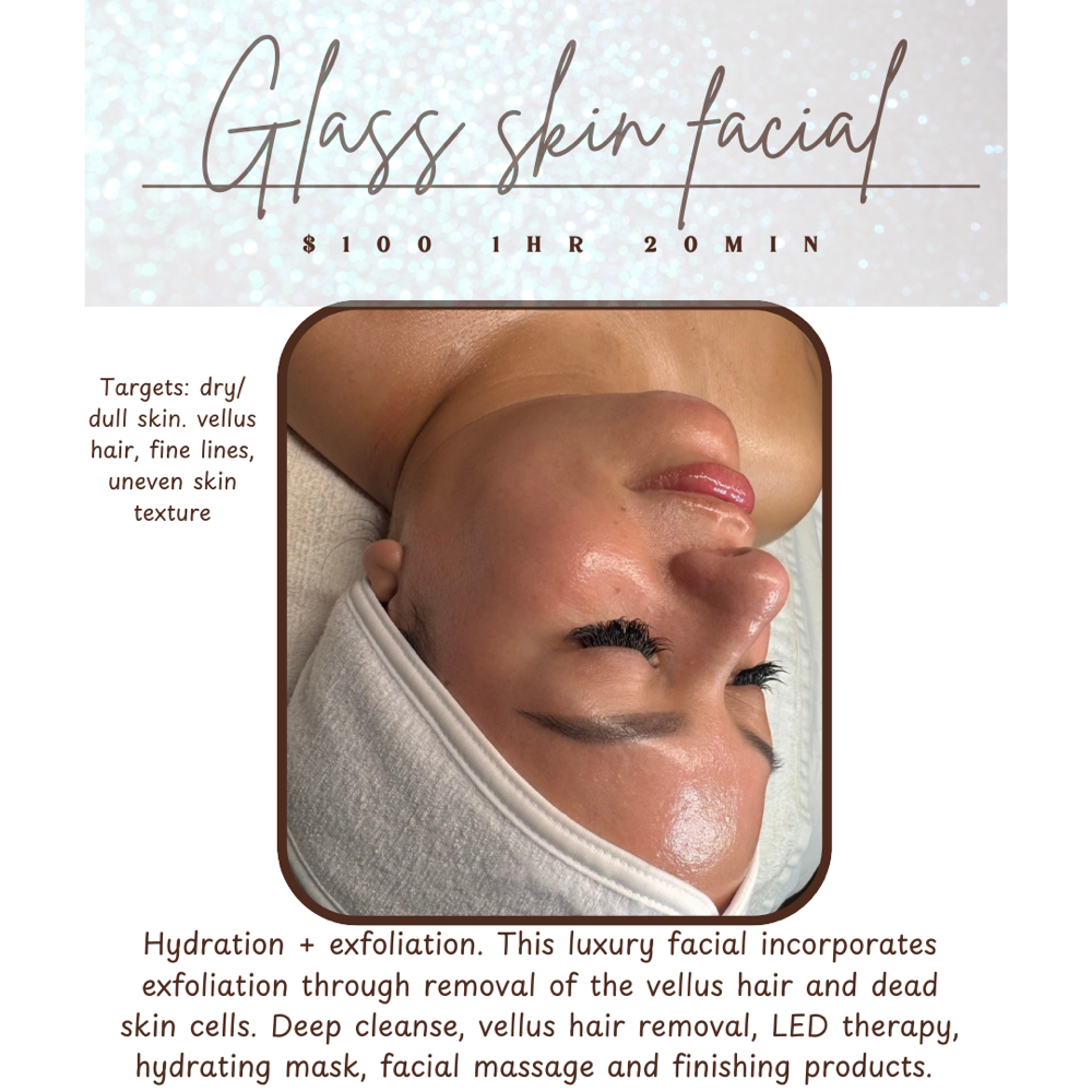 Glass Skin Facial (Dermaplane)