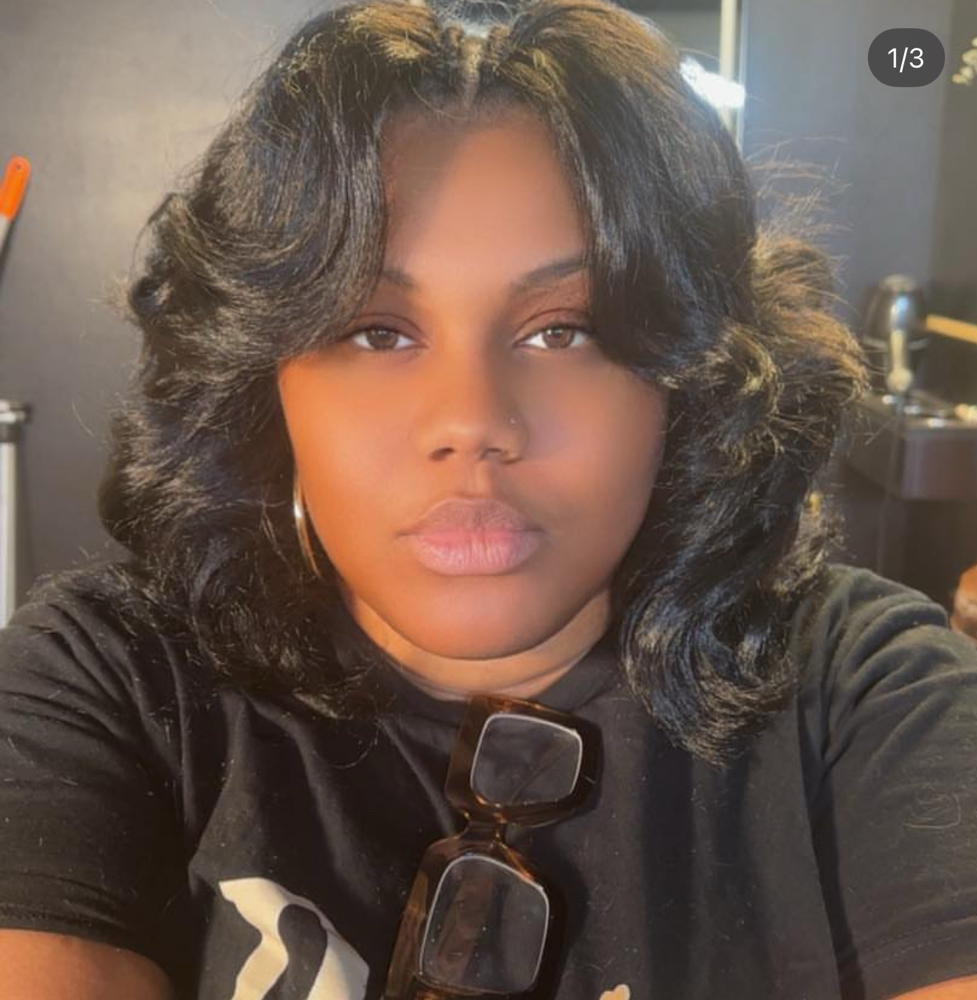 Tree Braids w/middle part at The Chic Experience LLC in Birmingham, AL