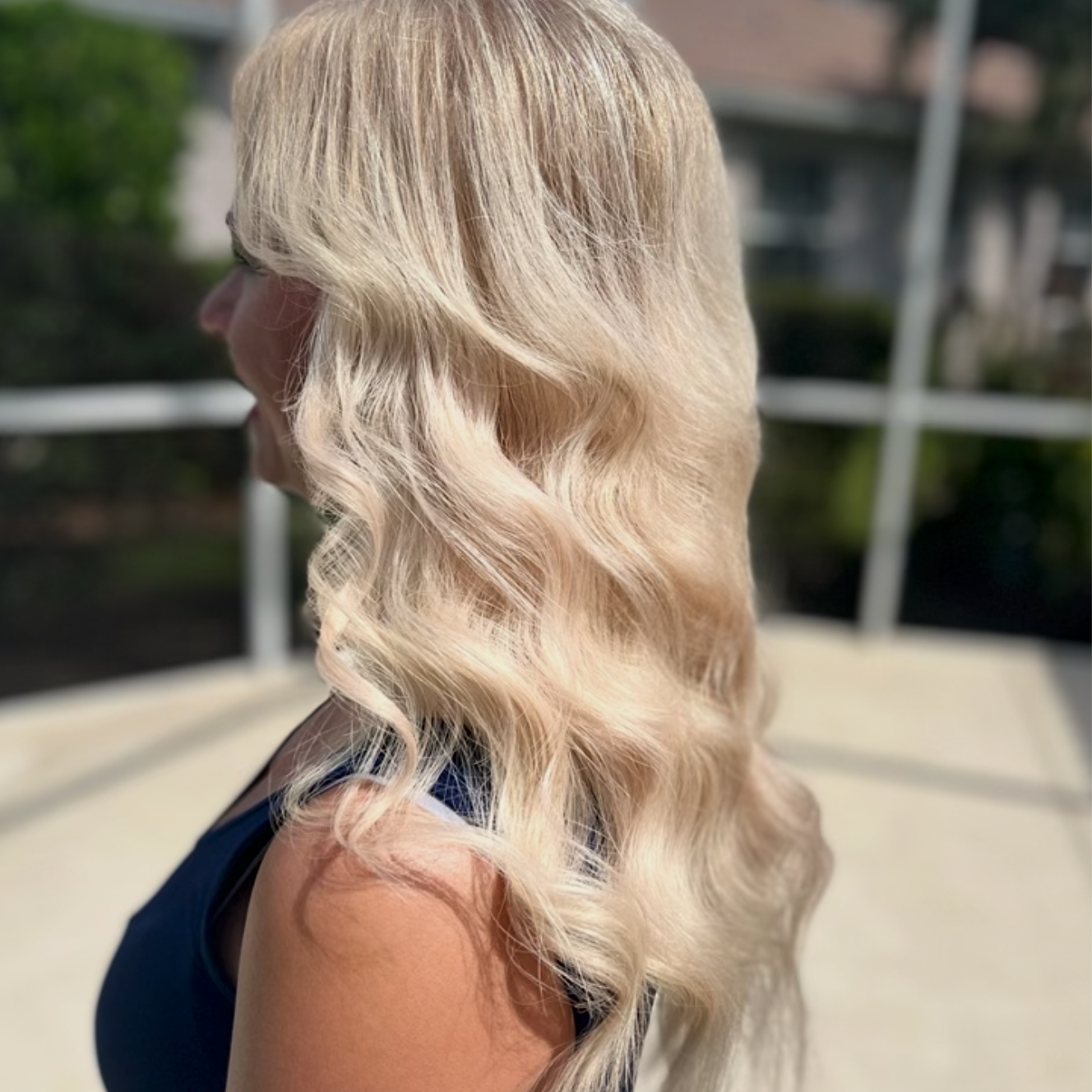 Bombshell Beauty with Haircut at Beauty Wise Salon in Naples, FL
