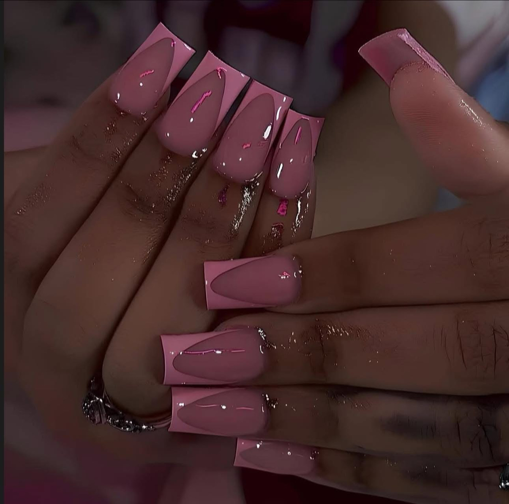 Acrylic/Polygel Full Set French S-M