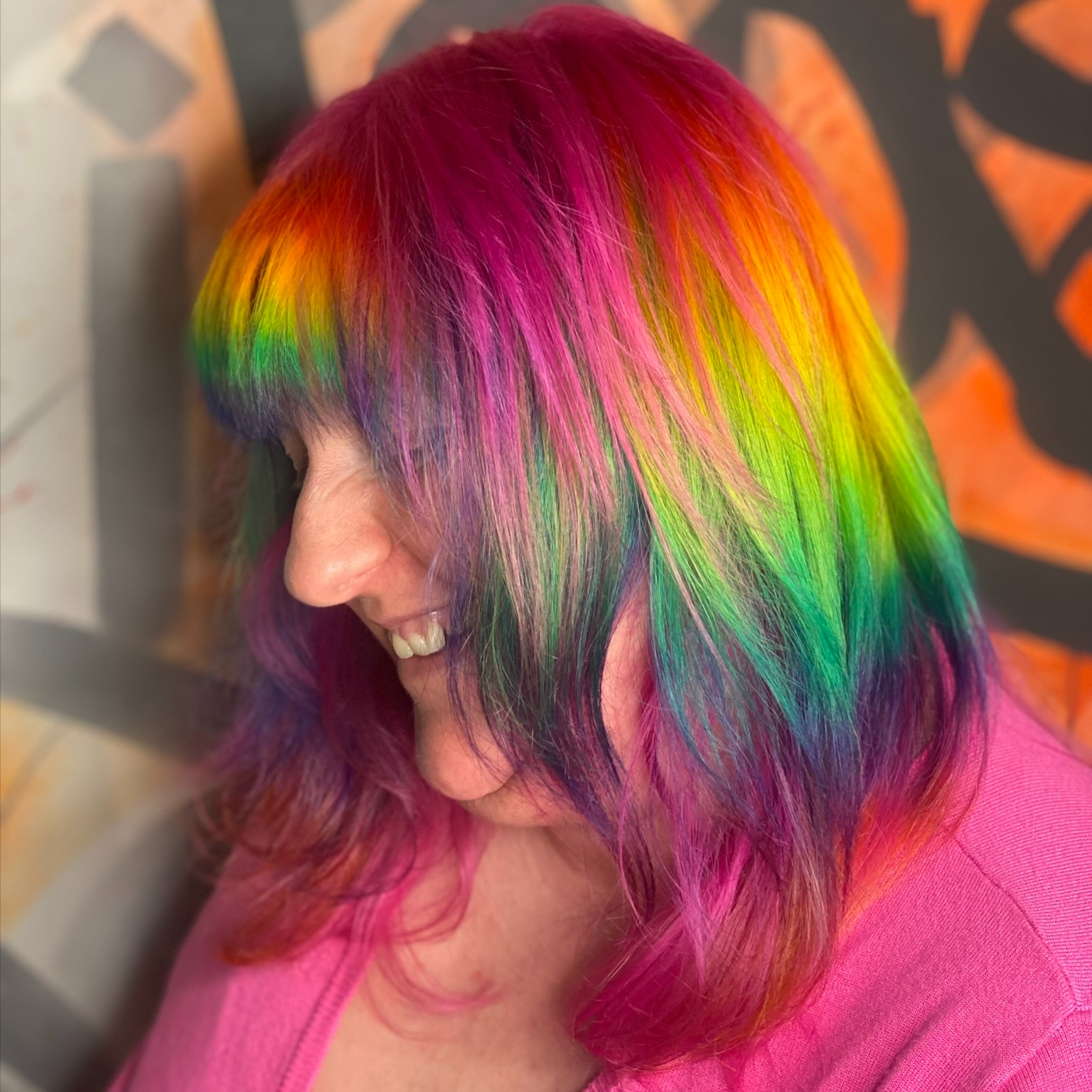Full Vivid Color at Hair By Kasie in Seattle, WA