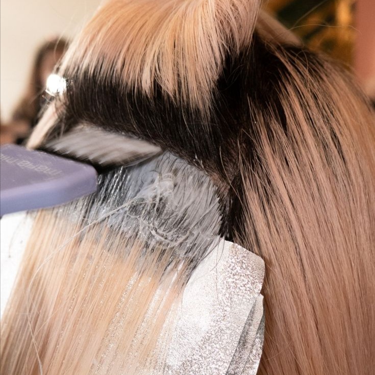 Bleach Retouch at Painted By Lake in Hamilton, OH