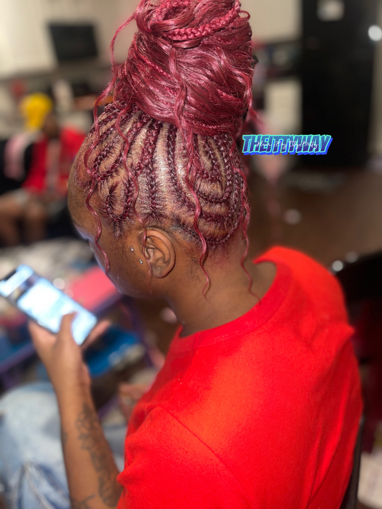 Stitch Braid Bun/Pony
