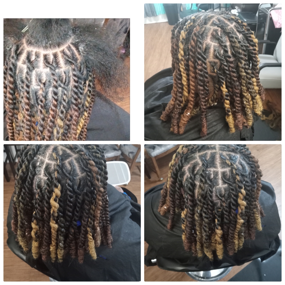 Adult Invisible Locs