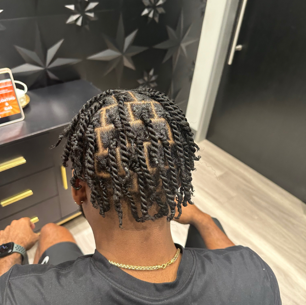 Natural Hair Twist at Royalty Braids And Weave LLC in Melbourne, FL