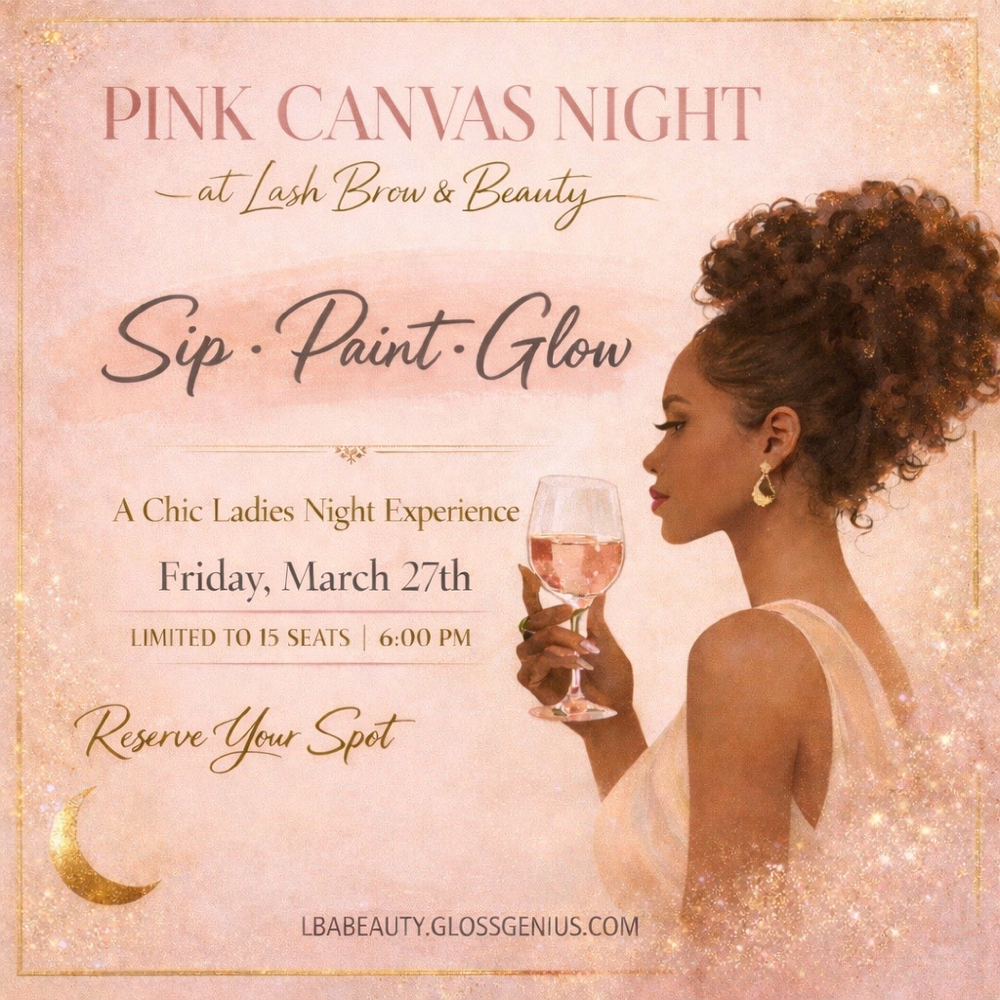 Pink Canvas Night- March 27 | 6:00 at Lash Brow & Beauty in Youngsville, NC