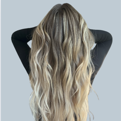 Blonding at Africana Star Salon in Los Angeles, CA