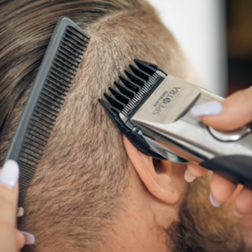 Mens Cut at Salty Sis & Co in Lexington, NC