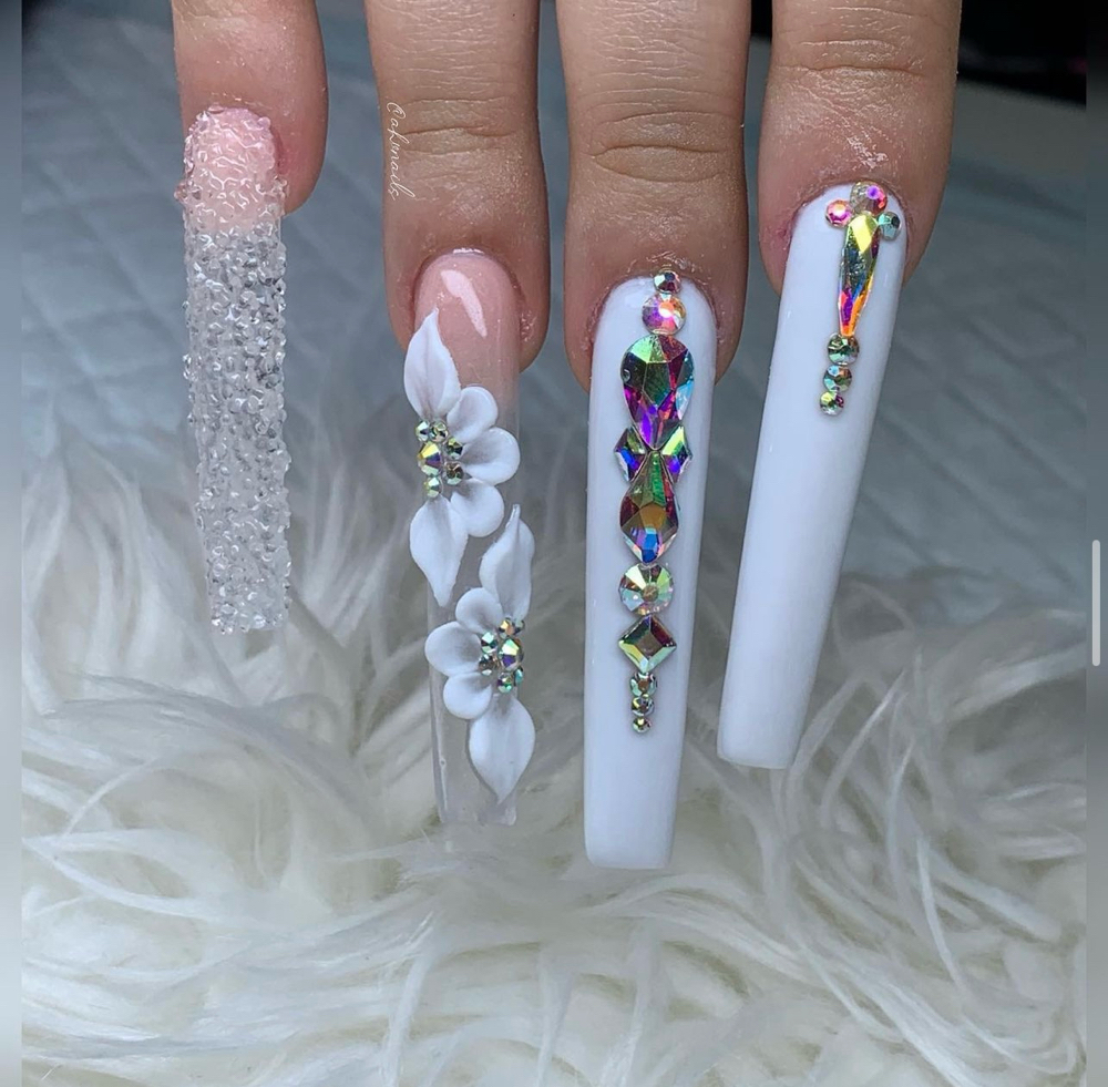 Full set XXL at Ahv Nails in Shillington, PA