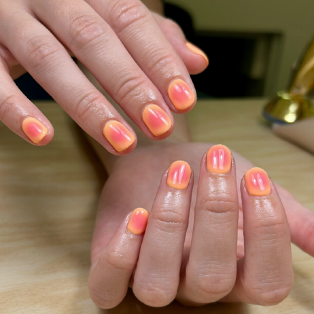 Structured Gel Manicure at Luxe Nailzz in Sacramento, CA