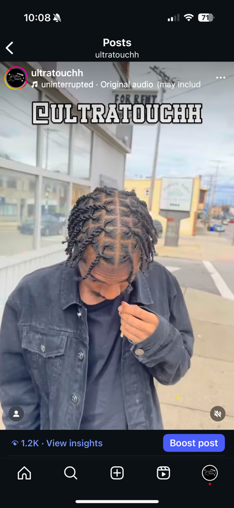 Starter Locs/Styled📈 at Ultra Touch in Cleveland, OH