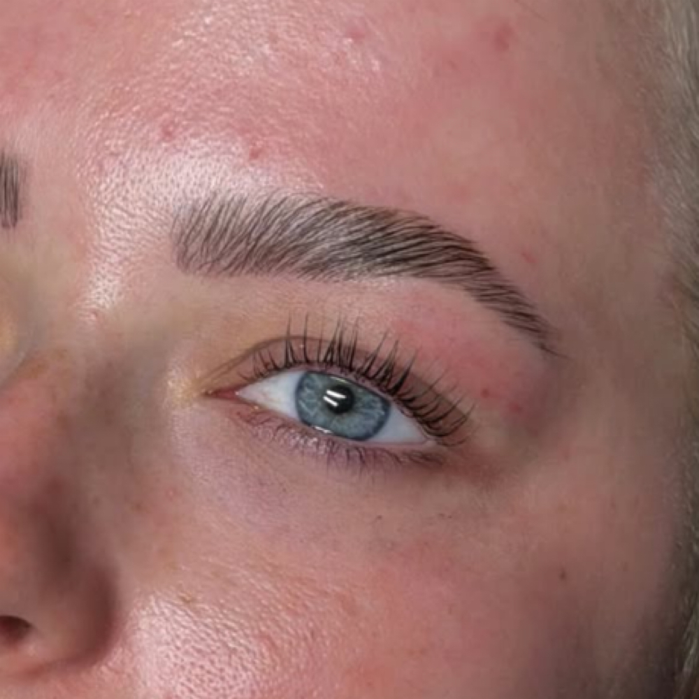 Korean Lash Lift + Signature Brow at Push The Envelope Esthetics in Wilmington, NC