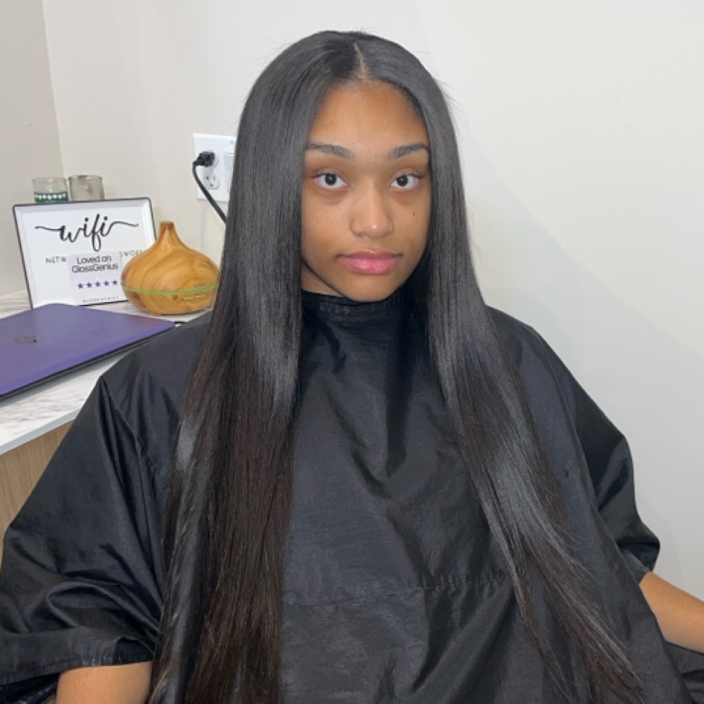 👑 The Seamless Crown Blend at Kimberly Davis Hair Studio in Oak Lawn, IL