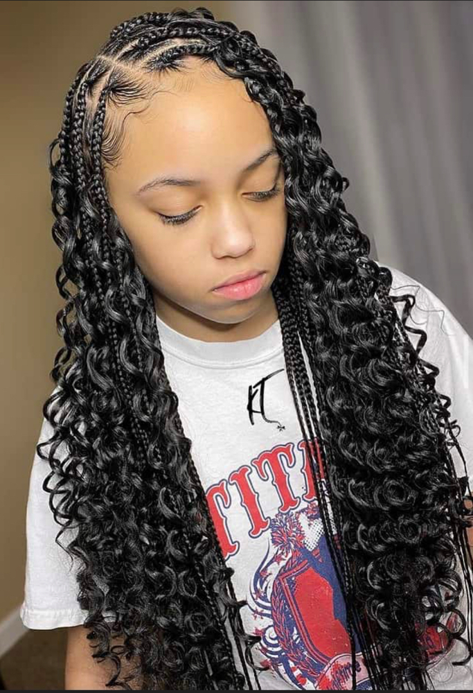 Kids Boho Braids at KG Stylez N Cutz in Katy, TX