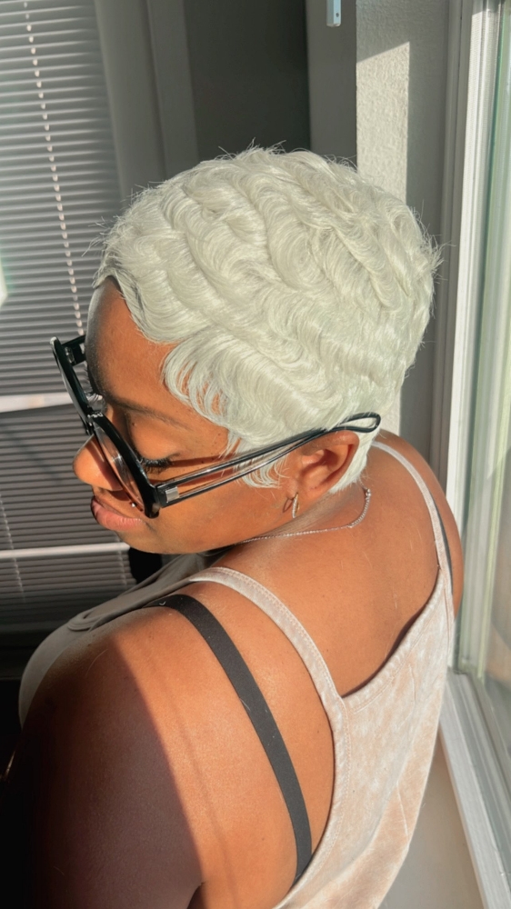 Blonde Pixie Quickweave